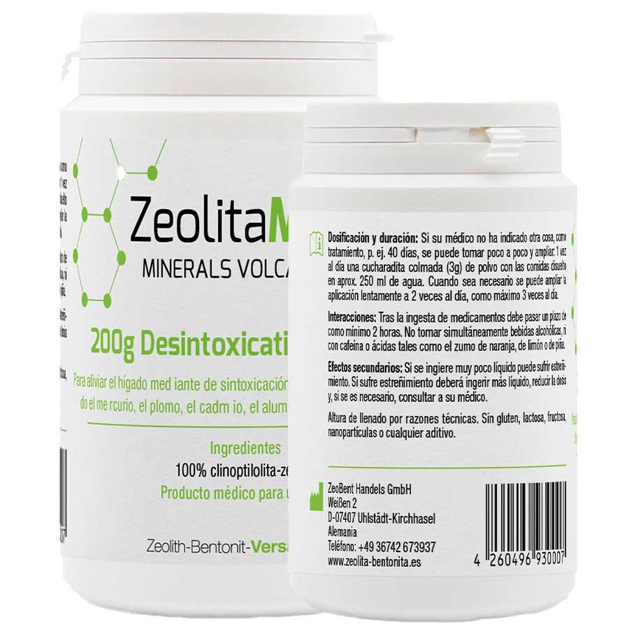 Zeolita Detox em Pó 200g